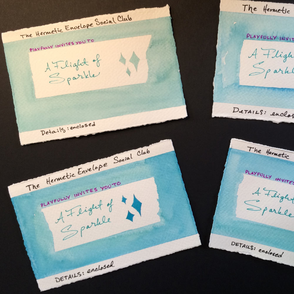 Flight of Sparkle invitations