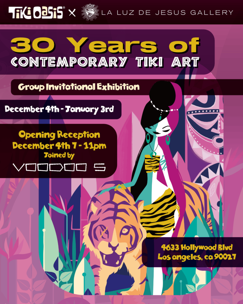 30 Years of Contemporary Tiki Art