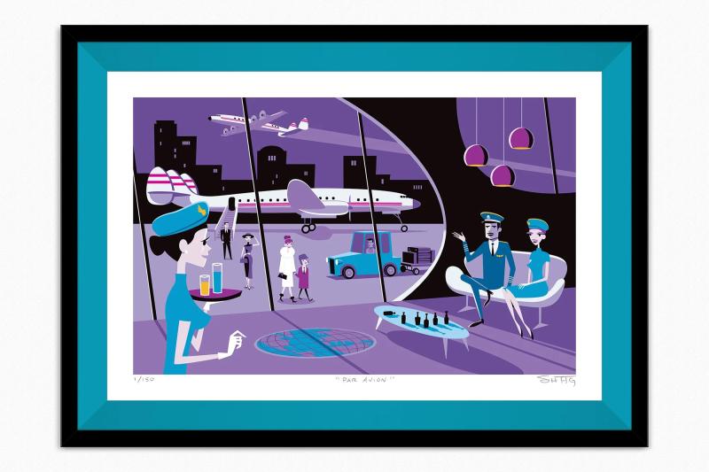 Shag: "Par Avion" Print Release