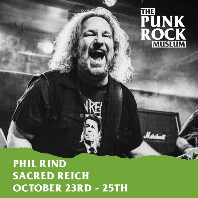 Guided tours with Phil Rind (Sacred Reich)