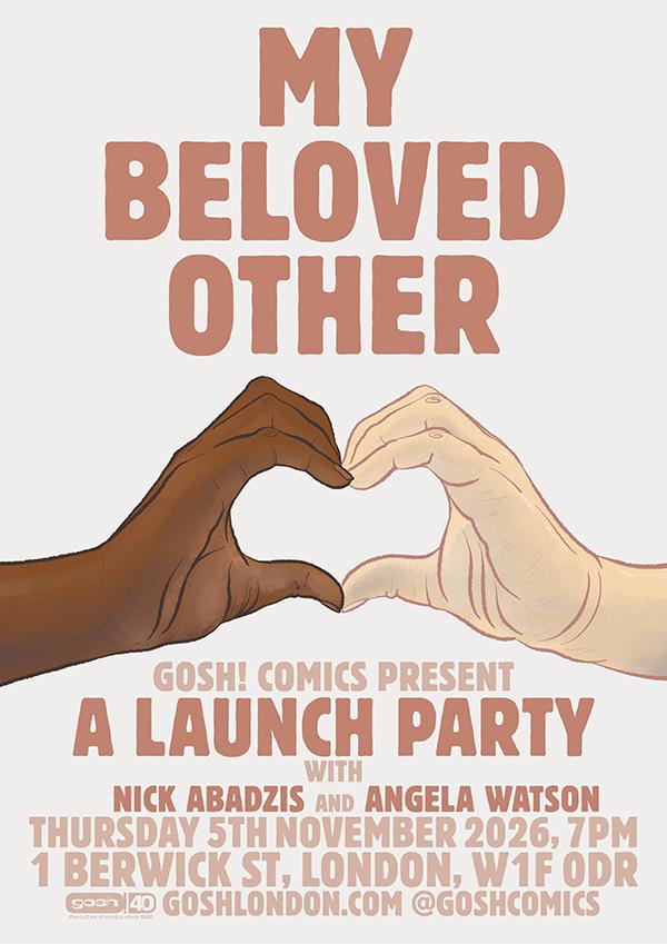 My Beloved Other launch party with Nick Abadzis and Angela Watson