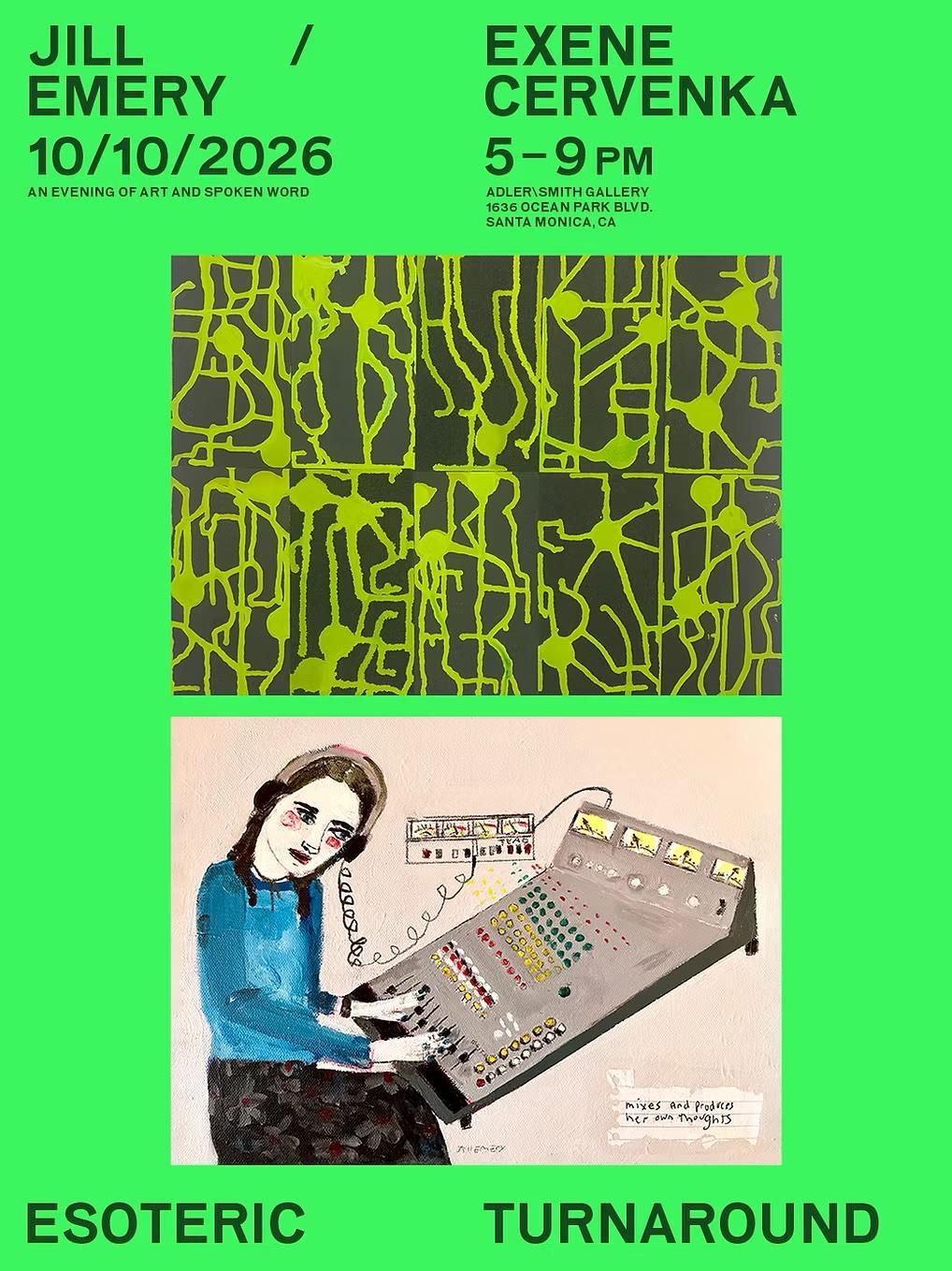 Exene Cervenka & Jill Emery: Esoteric Turnaround
